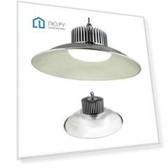 Промышленный подвесной светильник светодиодный ULY-Q721 90W/NW/D IP20 SILVER Volpe