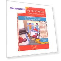 Фототкань Cotton Satin Inject Fabric Sheets, 21,6 х 27,94 см, 6 листов