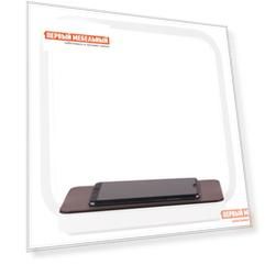 Настольная лампа  Frame 80502/1 Белый, пластик / Коричневый