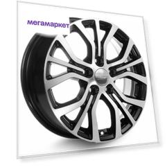 Диск литой R16 6.5J 5x114.3/67.1 ET38 КИК КС736 (ZV 16_ix35) алмаз черный 67990