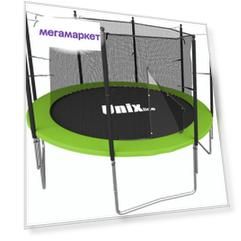 Батут UNIX line Simple 6 ft Green (inside)