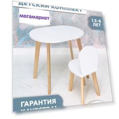 Комплект детской мебели RuLes стул и стол овальный детский 12601