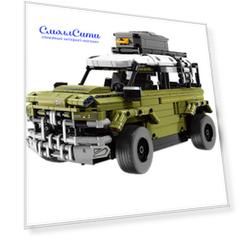 Радиоуправляемый конструктор Land Rover Defender 963 детали