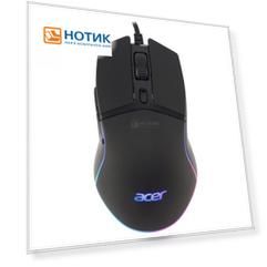 Мышь проводная Acer OMW121, 6400dpi, Черный ZL.MCEEE.00U