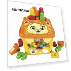 Конструктор Mega Bloks Зверинец - Лев, 25 деталей