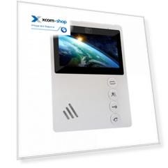 Монитор Space Technology ST-M101/4 (M) БЕЛЫЙ видеодомофона, 4.3” TFT LCD, цветной, 480*272, CVBS, интерком: дуплекс, АС 100-240В (встроенный БП), монт