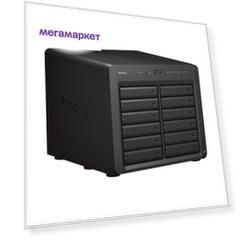 Сетевое хранилище данных Synology DS2422+ black (10002732631)