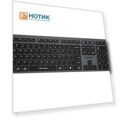 Клавиатура беспроводная A4Tech Fstyler FBX50C, USB, Bluetooth/Wireless, 300 мАч, Серый/Черный FBX50C GREY