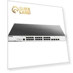 Коммутатор D-Link DGS-3000-28XMP DGS-3000-28XMP/B1A, управляемый, 24х10/100/1000BASE-T