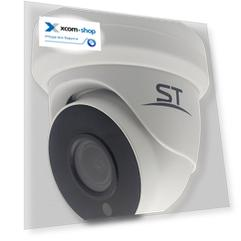 Видеокамера IP Space Technology ST-S3541 CITY POE (2,8-12mm) 3MP (2304*1296), уличная купольная с ИК подсветкой до 25 м, 6 IR LED, 1/2,9" Progressive