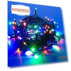 Гирлянда  ULD-S0800-100/DGA Темно-зеленый