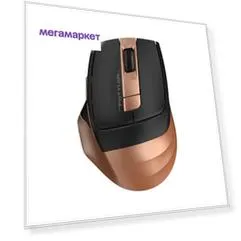 Беспроводная игровая мышь A4Tech Fstyler FG35 бронзовый, черный