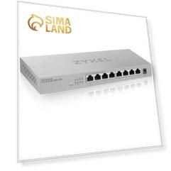 Коммутатор Zyxel MG-108-ZZ0101F, неуправляемый, 8х100/1000/2.5GBASE-T