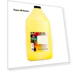 Тонер Static Control желтый флакон 1000гр. для принтера Oki C3300N/5500