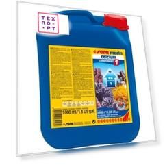 Препарат SERA MARINE CALCIUM COMPONENT 1 насыщение воды кальцием для морских аквариумов 5л