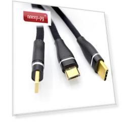 Аксессуар Innovation O3IMT-OCTOPUS 3в1 USB - MicroUSB/Type-C/Lightning 1.2m 2A Black 14776