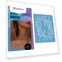 Татуировка для тела DECO. WHITE TATTOO by Miami tattoos переводная Leaves Lace