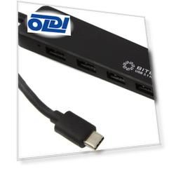 Концентратор USB 3.0 5bites HB34C-311BK Black 4 x USB 3.0