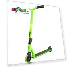 Трюковый самокат Tech Team Wasp, зеленый