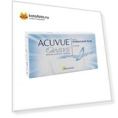 Контактные линзы Acuvue Oasys with Hydraclear Plus, 6 шт, R:8,4 D:-12,00