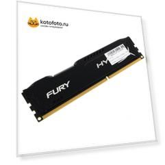 Память DDR3 Kingston 4GB 1333MHz CL9 DIMM HyperX FURY Black Series (HX313C9FB/4)