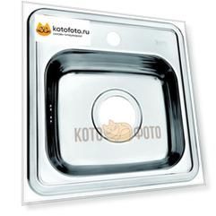 Мойка для кухни нержавеющая сталь, полированная Iddis Strit STR38P0i77