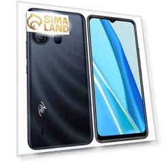 Смартфон ITEL A49, 6.6", 2 Гб, 32 Гб, 5 Мп, microSD, 2sim, 4000 мАч, черный
