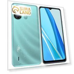 Смартфон ITEL A49, 6.6", 2 Гб, 32 Гб, 5 Мп, microSD, 2sim, 4000 мАч, голубой