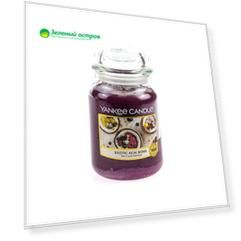 Свеча Yankee Candle средняя в банке Экзотические ягоды 411 г.