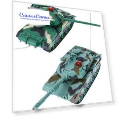 Набор радиоуправляемых машин Yako Toys Танковый бой ZTZ-96A против M1A2 1:32