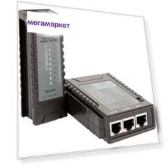 Кабельный тестер NETLAN RJ45, RJ12, RJ11, PoE EC-CT4511PE