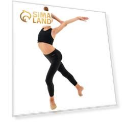 Топ-борцовка Grace Dance, удлинённый, р. 36, цвет чёрный