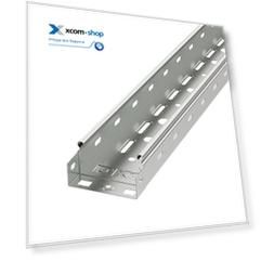 Лоток листовой перфорированный DKC 35252ZL (ШxВxД) 100x50x2000 мм, сталь, цинк-ламель, "S5 Combitech" (уп/8 шт)
