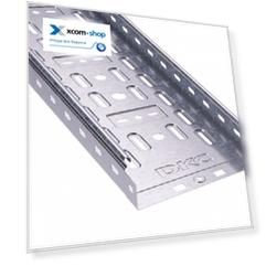 Лоток листовой перфорированный DKC 35264ZL (ШxВxД) 200x50x3000 мм, сталь, цинк-ламель, "S5 Combitech" (уп/8 шт)
