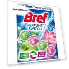 Туалетный блок подвесной Bref Perfume Switch яблоня+лотос, 50 г