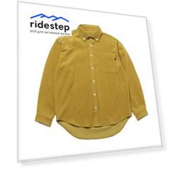 Рубашка BSRABBIT Logo Corduroy Shirts Mustard 2023