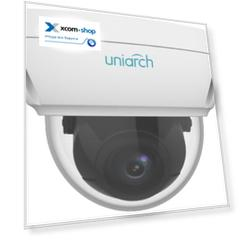 Видеокамера IP UNIVIEW IPC-D314-APKZ 4 Мп улица/помещение купольная антивандальная 1/2.7" с ИК-подсветкой до 30м; объектив 2.8-12.0 мм моторизованный