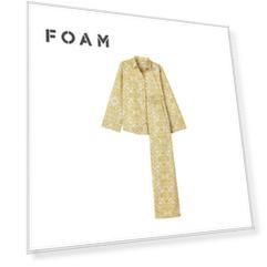 Celena Celena Пижамный костюм с брюками MUSTARD / WHITE Astrology (S)