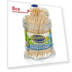 Бамбуковые зубочистки Celesta