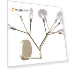 Бра Crystallux EVITA EVITA AP9 GOLD/TRANSPARENT