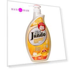 Jundo Эко гель для мытья посуды и детских принадлежностей Juicy Lemon с гиалуроновой к-той концентрат 1л