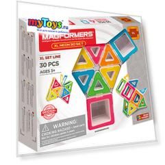 Магнитный конструктор Magformers XL Neon 30 set
