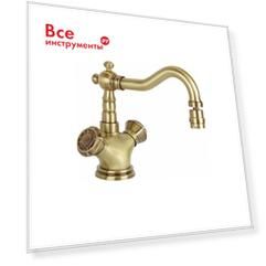 Двухручкоый смеситель для биде Bronze de Luxe