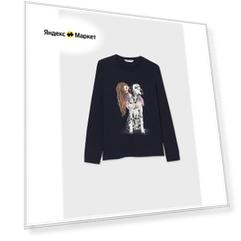 Джемпер , для дев., цв. синий, возр. 10 л., р. 140 , бренда Mayoral.