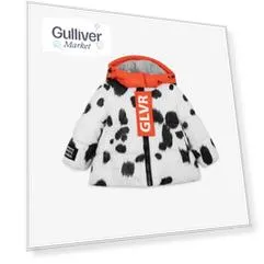 Куртка демисезонная с контрастной отделкой Gulliver (74)