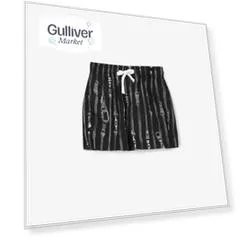 Шорты плавательные с принтом черные Gulliver (110-116)