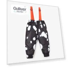 Брюки утепленные с эластичными лямками Gulliver (86)