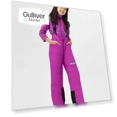 Брюки мембранные утепленные зимние фиолетовые Active Button Blue (128)