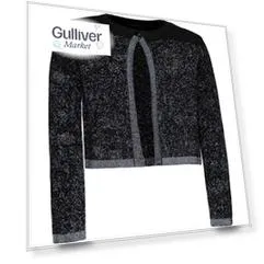 Черный нарядный кардиган Gulliver (98)