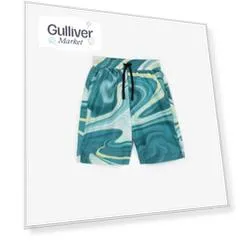 Плавательные шорты с цветным принтом Gulliver (158-164)